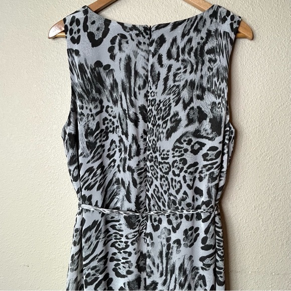 Chico's Dresses Chicos Dress Maxi Animal Print Sleeveless Lined